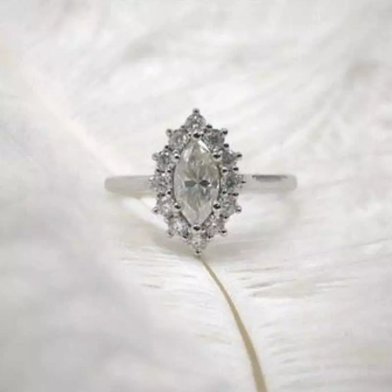 Cincin Vintage Marquise