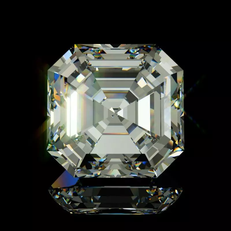 1. Potongan Asscher 